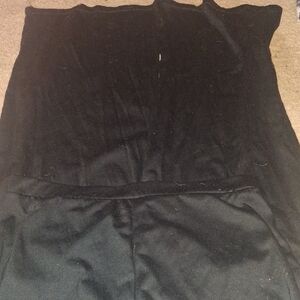 Black Strapless Dress